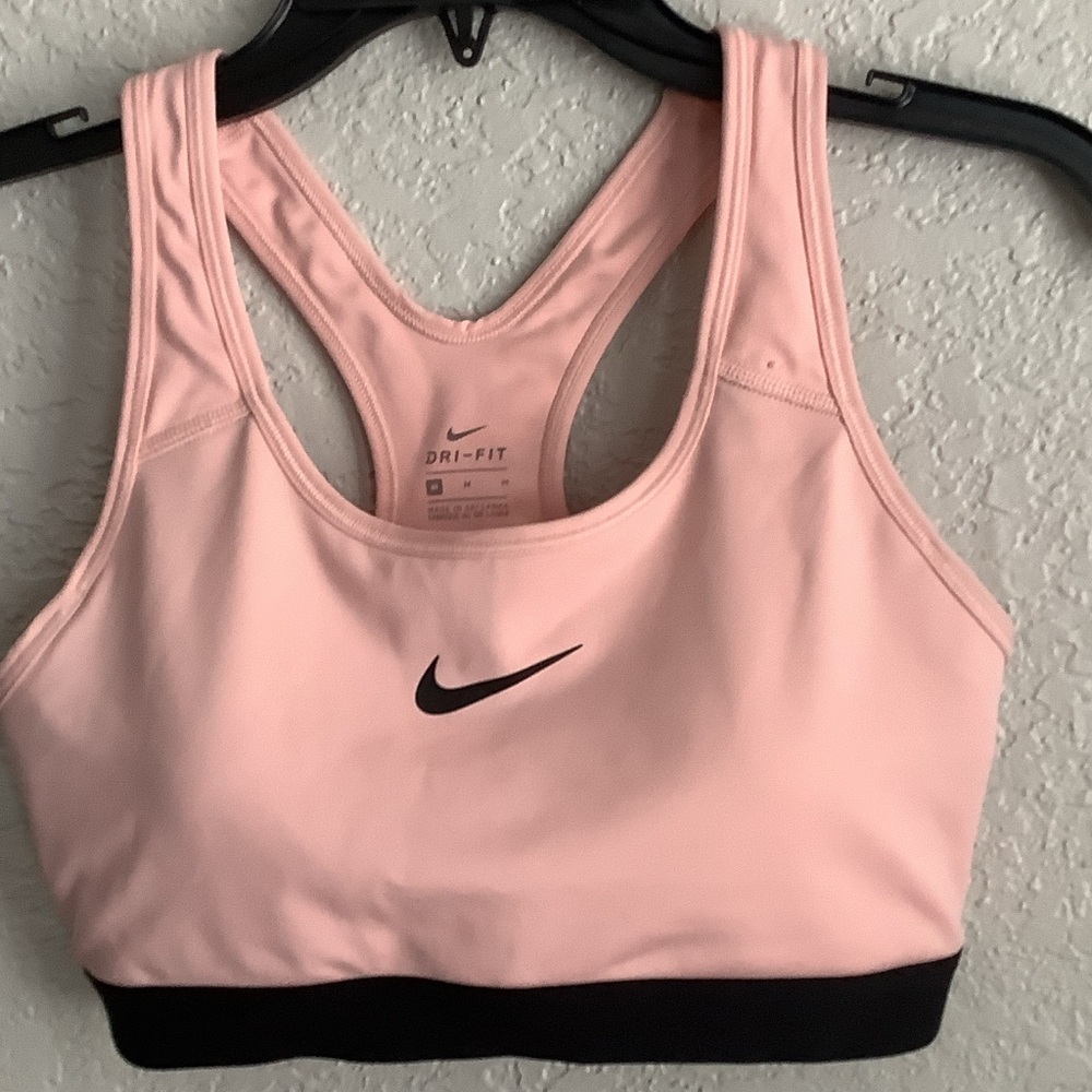 Nike Women's Light Pink Sports Bra
